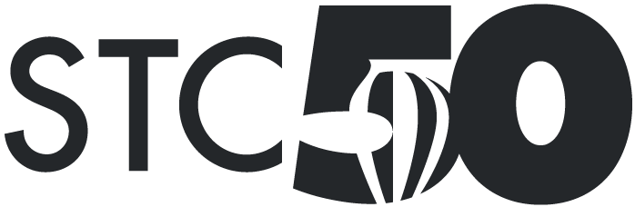 STC's 50 logo
